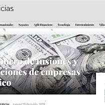 Baja nmero de fusiones y adquisiciones de empresas en Mxico